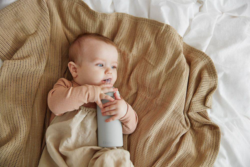 Elodie Details - Glass Feeding Bottle - Vanilla White