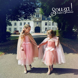 Souza! - Kostium sukienka i skrzydła elf wróżka Rosyanne 3-4 lat