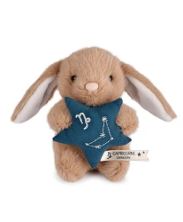 DOUDOU – DOUDOU ASTRO plush rabbit with zodiac sign, Doudou et Compagnie, 12 cm, Capricorn