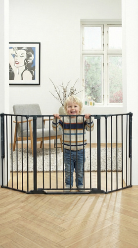 BabyDan - Flex StepFree M safety gate, black