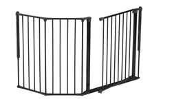 Baby Dan - Safety gate FLEX M, black