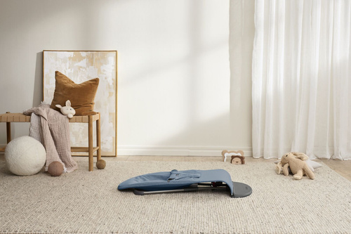 BABYBJÖRN - Bouncer BLISS Woven - Mélange, Blue