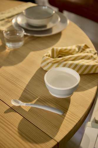 BABYBJORN - Dinnerware Set, 8 pcs - Light Grey