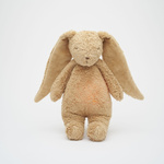 MOONIE - Rabbit Cappuccino Natur - rustling, organic bunny with a lamp