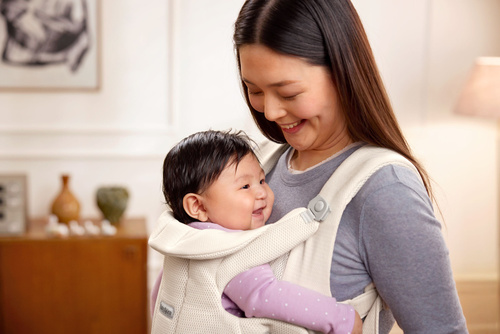 BABYBJORN - Baby Carrier HOLD, MESH, Cream