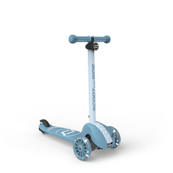 SCOOTANDRIDE - Highwaykick 3S - scooter with 2-in-1 control system and LED wheels, foldable 3+, steel