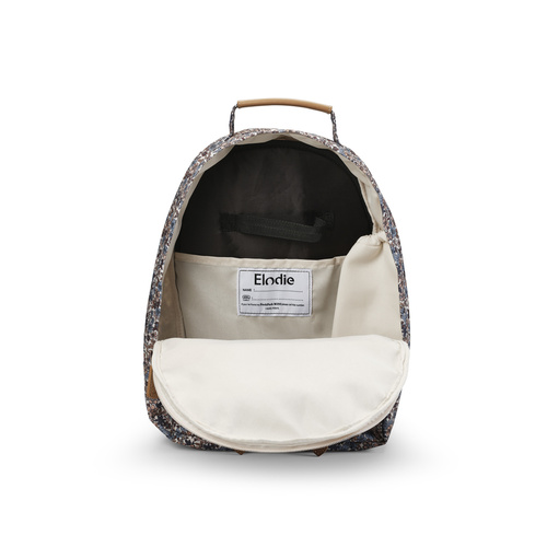 Elodie Details - backpacl MIDI + lunchbox large + thermal bottle, Blue Garden - SET