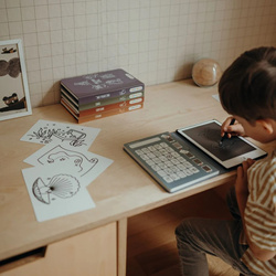 Kidywolf – iIlluminated drawing tablet KIDYDRAW MINI, ocean and pirates