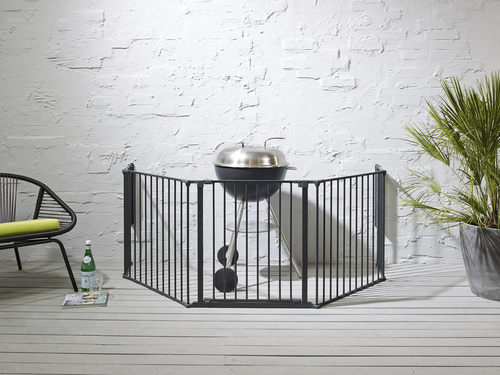 Baby Dan - Safety gate FLEX L, black