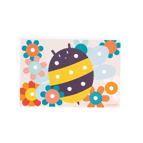 Janod - The first wooden mosaic 2+ puzzle