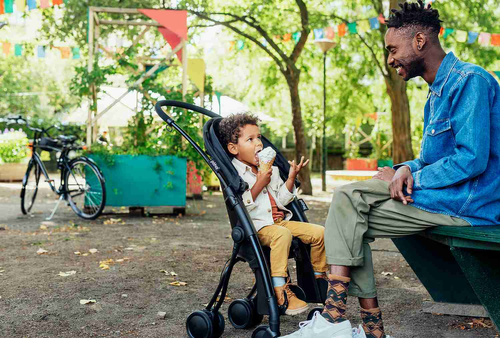 PåHoj - bike seat & stroller