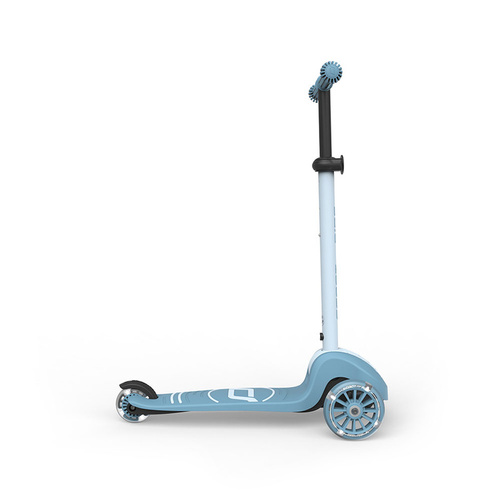 SCOOTANDRIDE - Highwaykick 3S - scooter with 2-in-1 control system and LED wheels, foldable 3+, steel