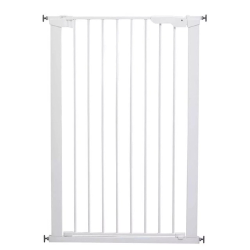 DogSpace - Bonnie Extra Tall Pressure Fitted Dog Gate, White (73.5-79.6cm)