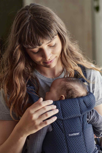 BABYBJÖRN - Baby Carrier Move - Navy Blue, 3D Mesh