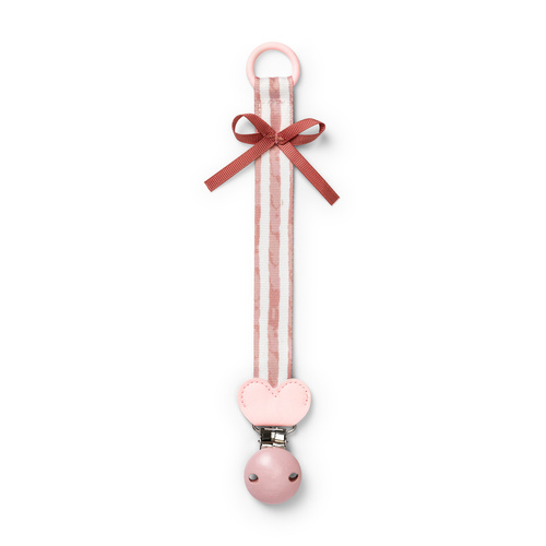 Elodie Details - Wood Pacifier Clip - Candy Stripes