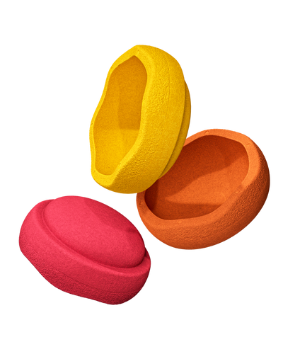 STAPELSTEIN – Original Sensory Play Disc, Warm Classic