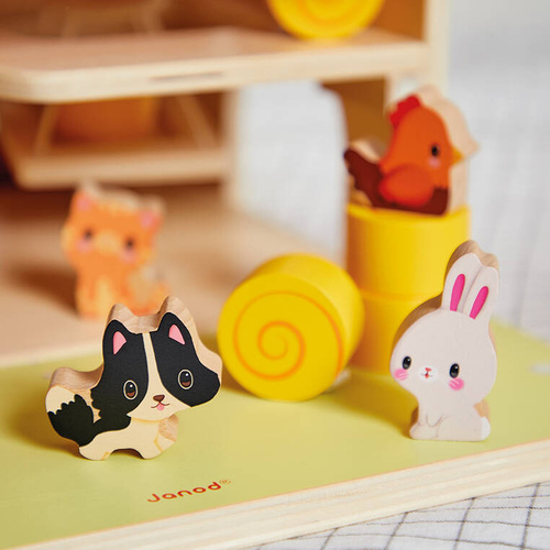 Janod - Magnetic puzzle Unicorn Magnetibook 3-8 years