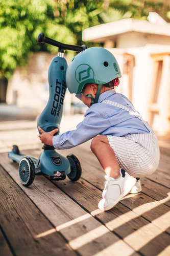 SCOOTANDRIDE - Highwaykick 2in1 Ride and scooter 1-5 years Steel