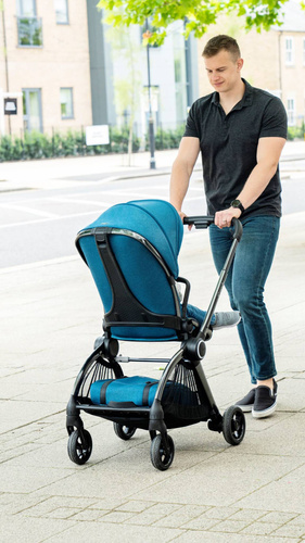 CORE Pushchair and Carrycot Atlantis Blue - Complete Bundle