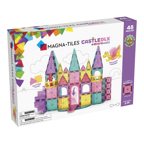 MAGNA-TILES - magnetic tiles Castle  Deluxe - 48 el.
