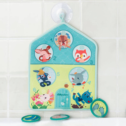 LILLIPUTIENS Educational bathtub mat "I wash myself" 18 m+