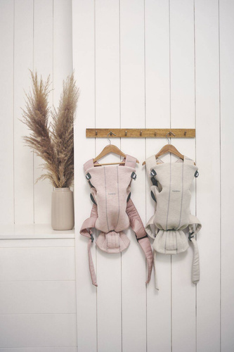 BABYBJÖRN - Baby Carrier MINI 3D Jersey, Light beige