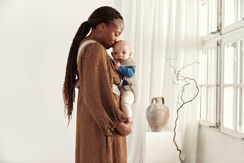 BABYBJÖRN - Baby Carrier MINI 3D Mesh, Grey Beige