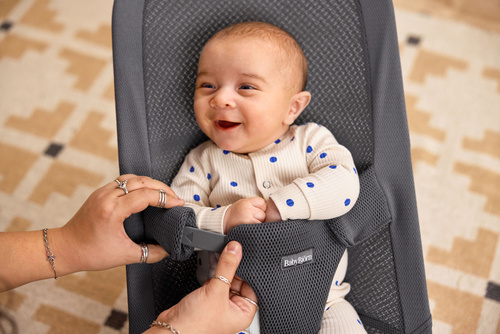 BABYBJÖRN - bouncer BEGIN MESH, Anthracite
