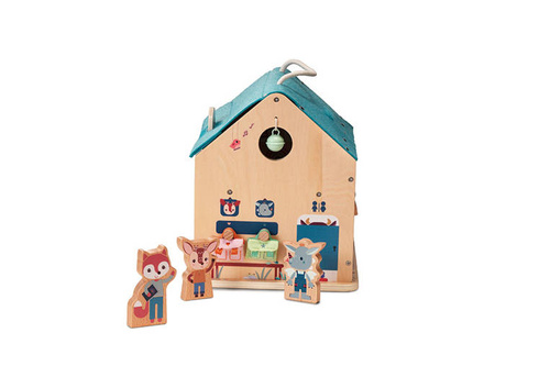 LILLIPUTIENS - wooden toy My first school 3 +