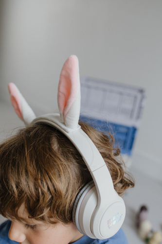 Kidywolf - Bluetooth headphones with magnetic ears KIDYEARS, rabbit