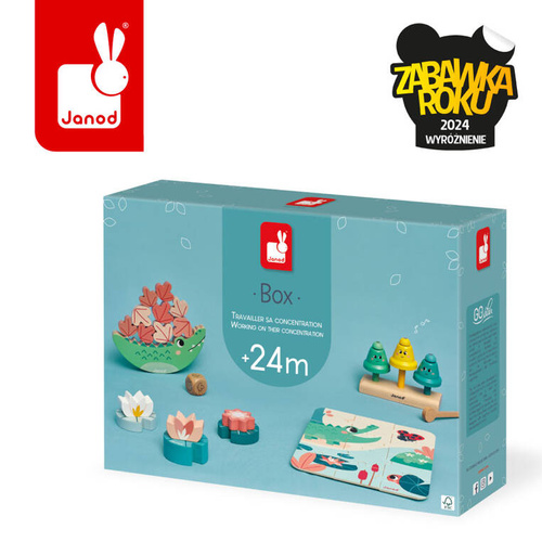 Janod - Set of educational toys Box 24 months