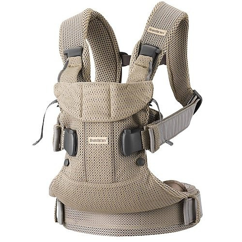 BABYBJÖRN - Baby Carrier ONE AIR 3D MESH, Grey Beige