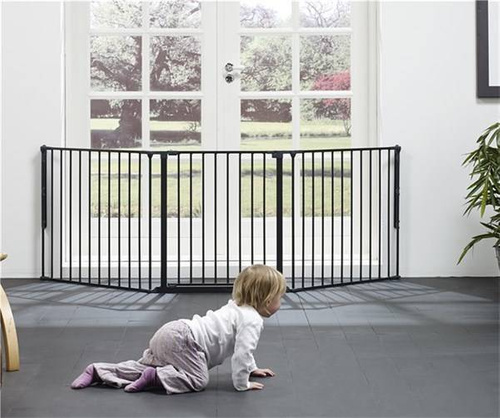 Baby Dan - Safety gate FLEX L, black