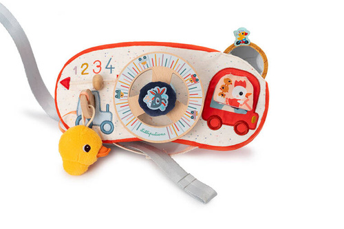 LILLIPUTIENS Soft activation board for play Farm 10 m+