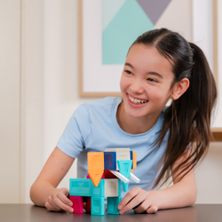 CONNETIX – Magnetic Tiles PRO Build It 4 Ways Animals Pack - 30 pieces