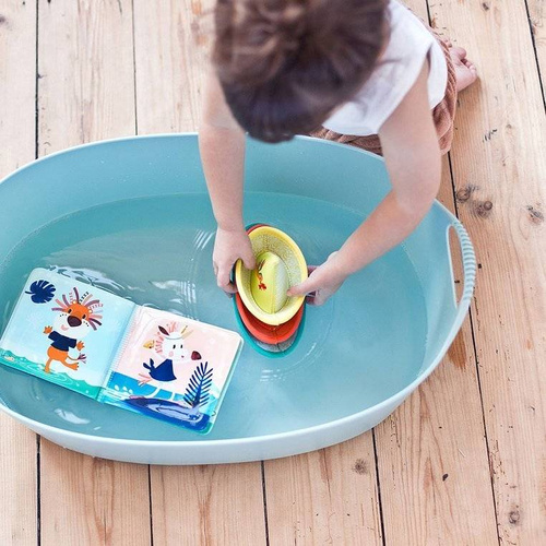 LILLIPUTIENS - Magic Bath Book Crocodile Anatol 12 m +