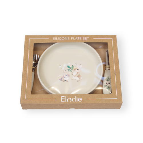 Elodie Details - Silicone Plate Set - Bunny Darling