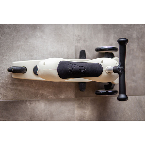 SCOOTANDRIDE - Highwaykick 1 Push and Go 2in1 Ride-on and Scooter with Handle for 1-5 Years, Miffy Ash