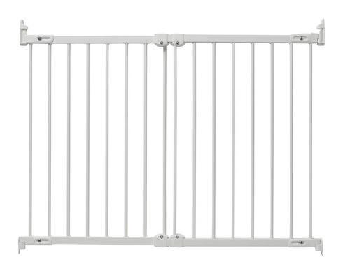 BabyDan Safety Gate FlexiFit, metal, white