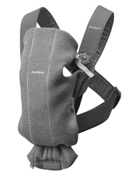 BABYBJÖRN - Baby Carrier MINI 3D Jersey, Dark Grey