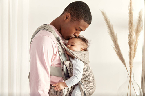 BABYBJÖRN - Baby Carrier Move - Grey Beige, 3D Mesh