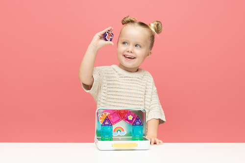 CONNETIX – Magnetic Tiles Travel Mini Pack – 32 pieces
