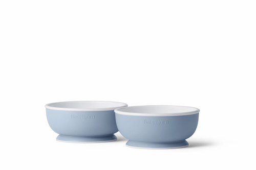 BABYBJORN - Baby Bowl, 2-pack, Powder Blue