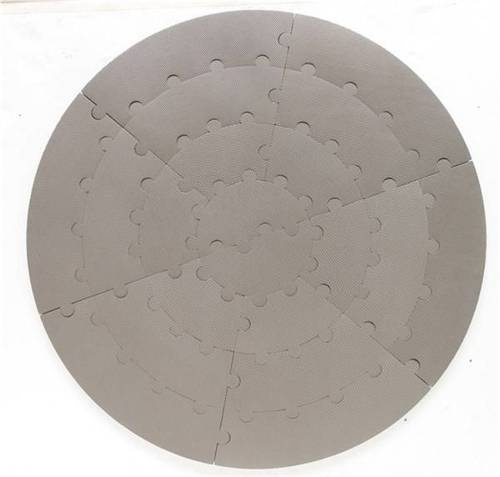 Baby Dan – Round foam play mat, grey