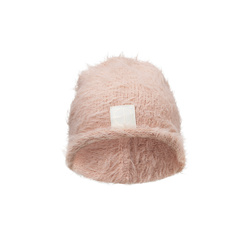 Elodie Details - Furry Knit Beanie - Powder Pink