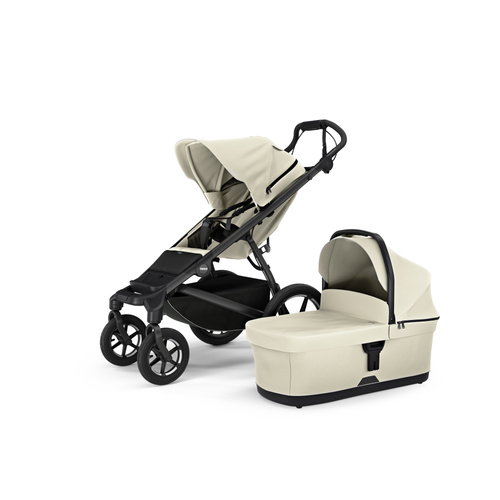 Wózek Thule Urban Glide 4-wheel - Soft Beige + gondola - ZESTAW