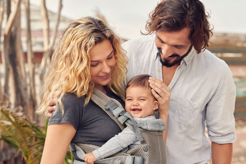 BABYBJORN - Baby Carrier Harmony 3D Mesh, Grey beige
