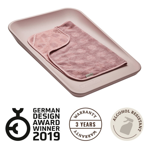 LEANDER - MATTY™ changing mat, Wood rose