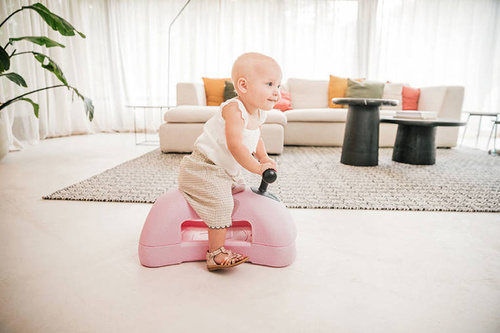 SCOOTANDRIDE - My First Ewolucyjny jeździk pchacz 3w1 6 m+ Rose