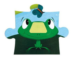 Janod - Sensory puzzle 20 pieces Farm